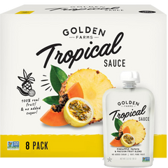 Pineapple, Papaya & Passion Fruit Blend Tropical Sauce (8 Pack)