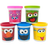 5 Pack of Sesame Street Play Dough Cans