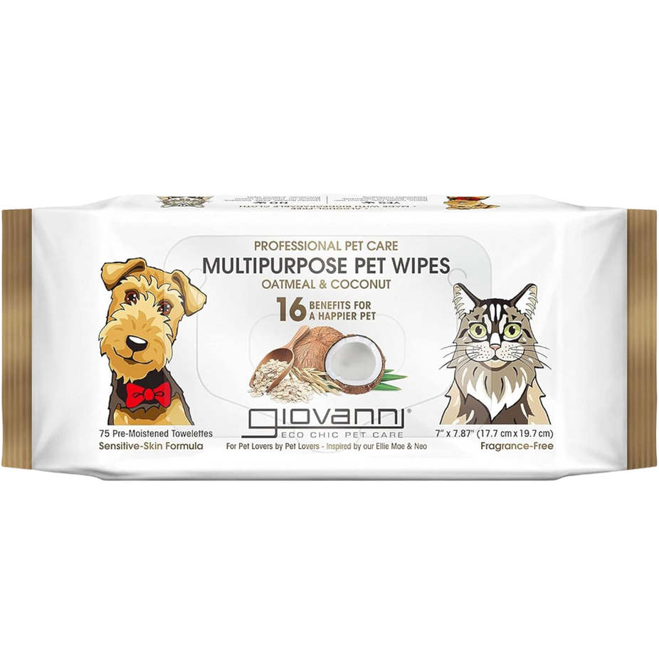 Oatmeal & Coconut Multipurpose Pet Wipes