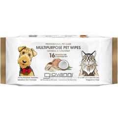 Oatmeal & Coconut Multipurpose Pet Wipes