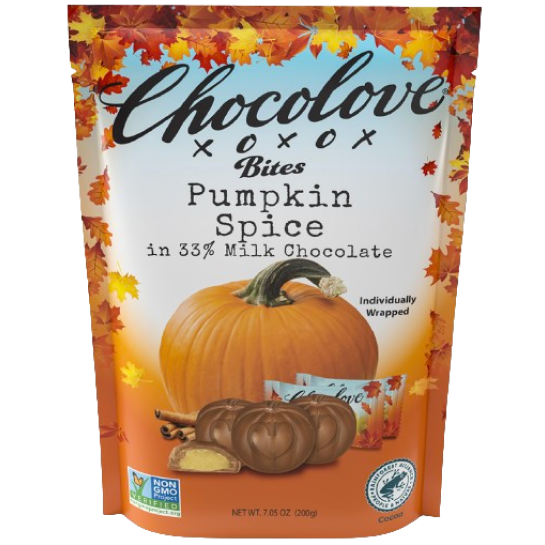 Milk Chocolate Pumpkin Spice Bites