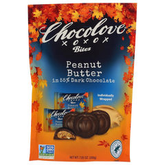 Peanut Butter in 55% Dark Chocolate Bites