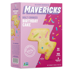 Bolt Cookies - Birthday Cake
