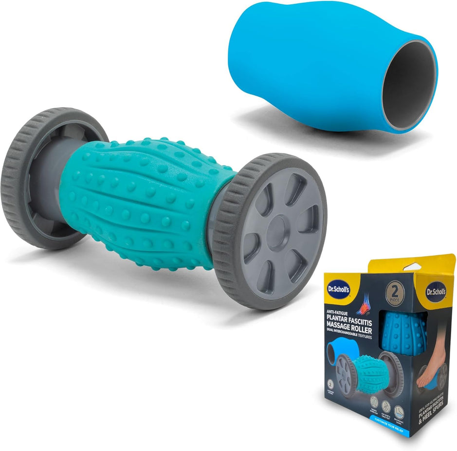 Dr. Scholls 2-in-1 Foot Massage Roller with Interchangeable Massage Heads Martie Dr. Scholls 2-in-1 Foot Massage Roller with Interchangeable Massage Heads Martie