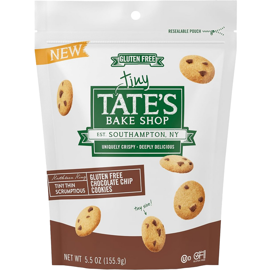 Tiny Gluten Free Chocolate Chip Cookies