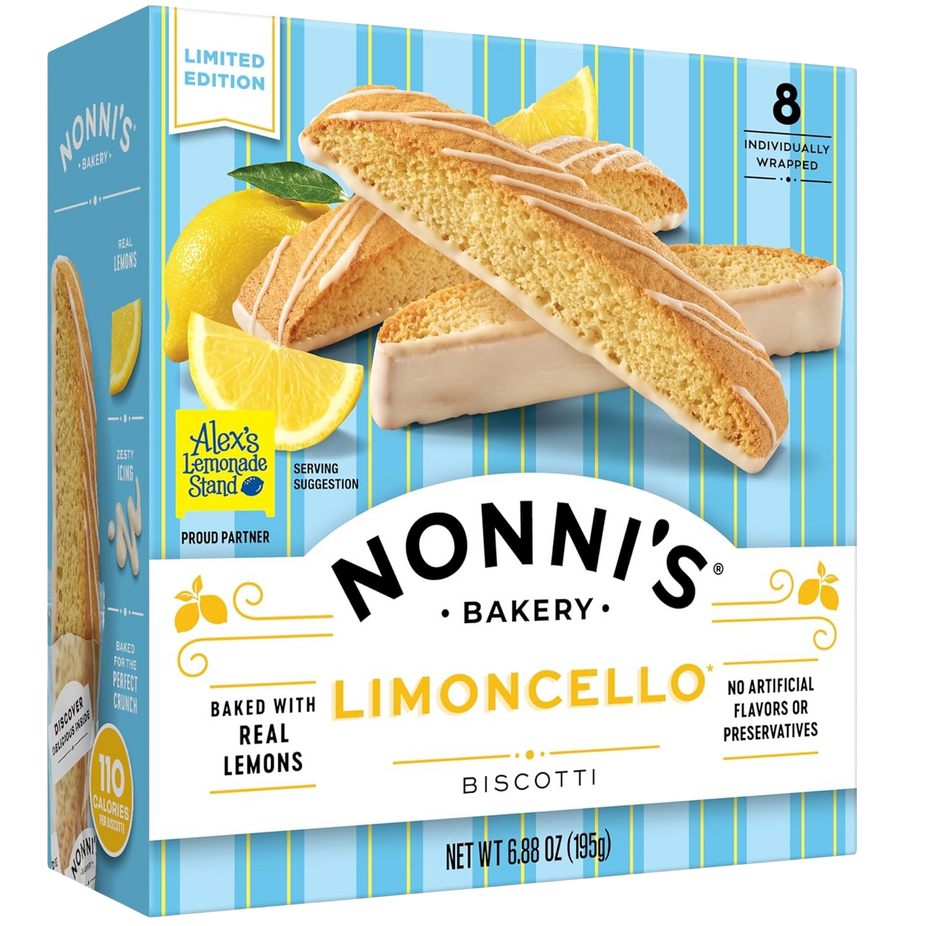 Limoncello Biscotti