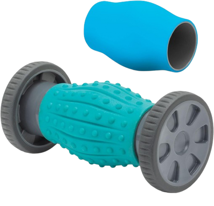 2-in-1 Foot Massage Roller with Interchangeable Massage Heads