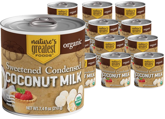 Organic Sweetened Condensed Coconut Milk (12 Pack)