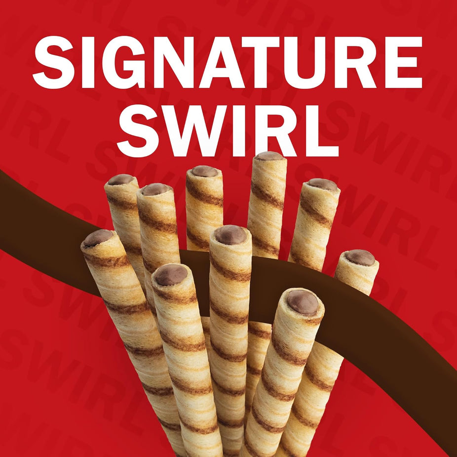 Chocolate Hazelnut Cream Filled Wafers (12 Pack)