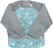 Snap & Go Easy Wear Long Sleeve Bib - Aqua Swan & Pink Flower Field (2 CT)