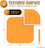 IQ Treat Mat To Reward Dog or Cat - Small Orange