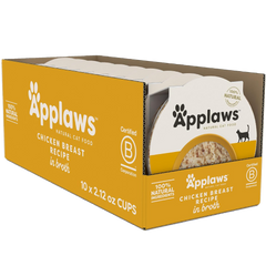 Tender Chicken Breast in Broth Cat Food (10 Pack)