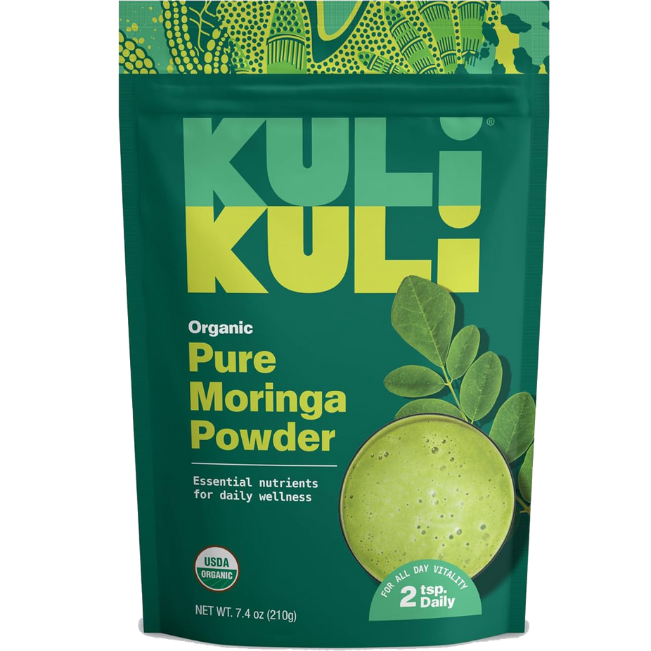 Pure Organic Moringa Vegetable Powder - Green Superfood