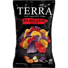 Red, White & Blues Vegetable Chips