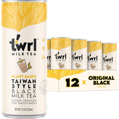 Taiwan Style Black Milk Tea (12 Pack)
