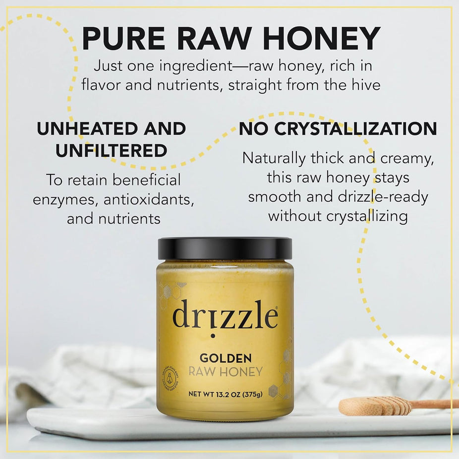 Golden Raw Honey