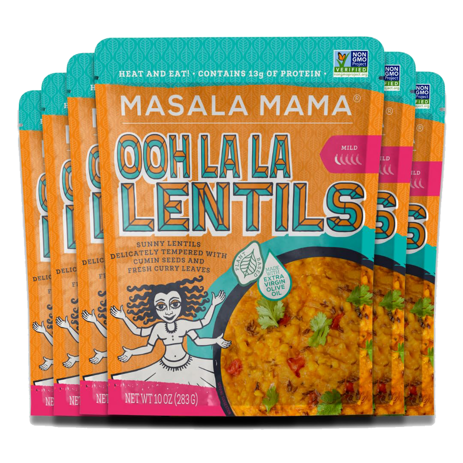 Ooh La La Lentils - Heat and Eat (6 Pack)