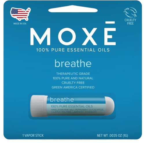 Breathe Inhaler with Pure Essential Oils