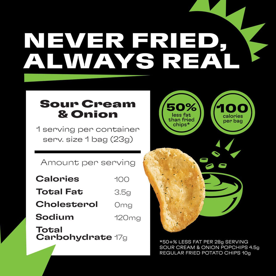 Sour Cream & Onion Potato Chips (24 Pack)