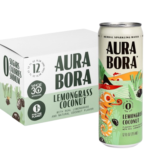 Lemongrass Coconut Sparkling Water (12 Pack)