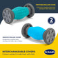 2-in-1 Foot Massage Roller with Interchangeable Massage Heads