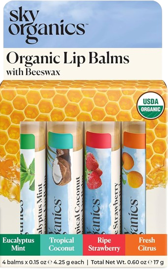 Lip Balm Varity Pack (4 CT)