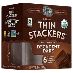 Organic Decadent Dark Chocolate Thin Stackers