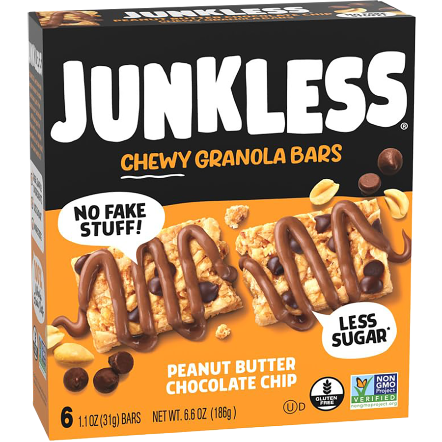 Peanut Butter Chocolate Chip Granola Bars