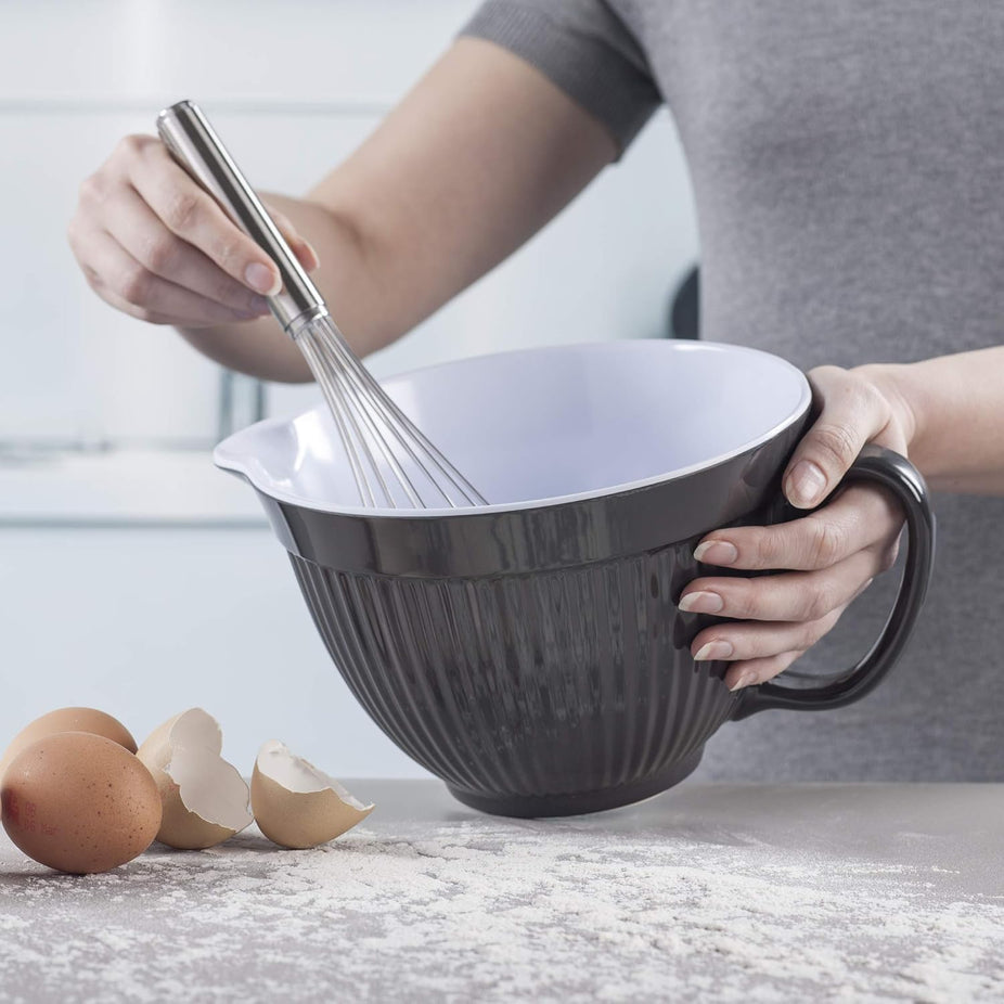 Two Tone Mixing Bowl - Dark Grey