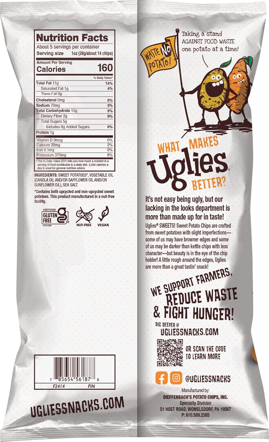 Sea Salt Sweet Potato Chips