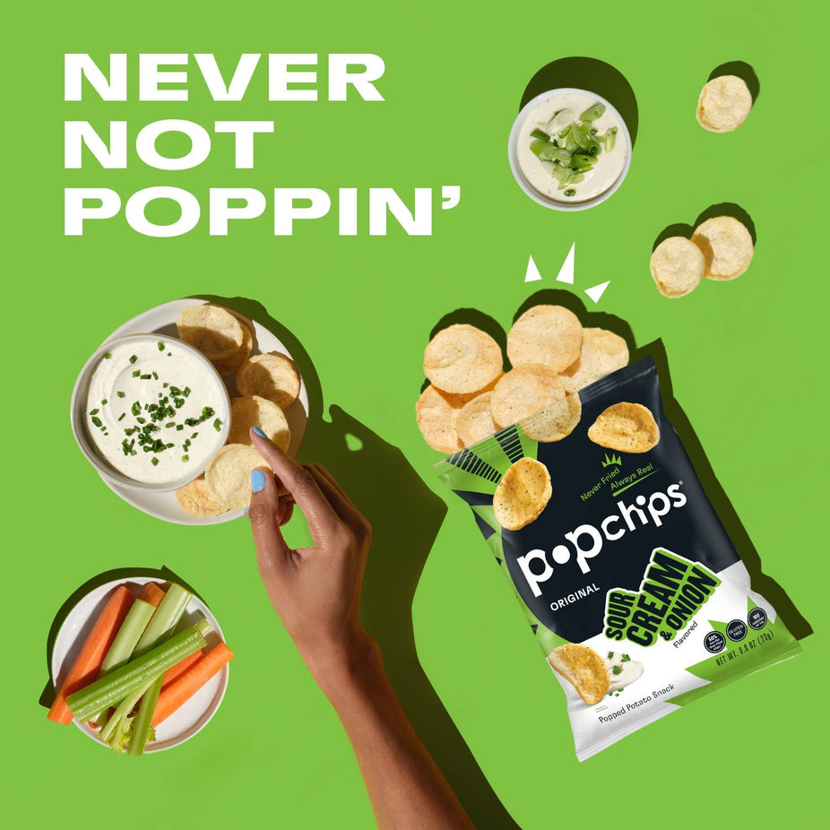 Sour Cream & Onion Potato Chips (24 Pack)