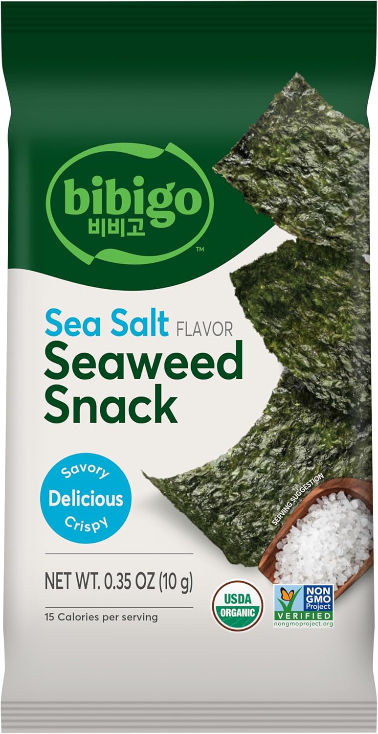 Sea Salt Seaweed Snack (12 Pack)
