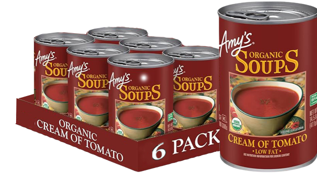 Organic Cream of Tomato Soup (6 Pack)