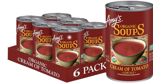 Organic Cream of Tomato Soup (6 Pack)