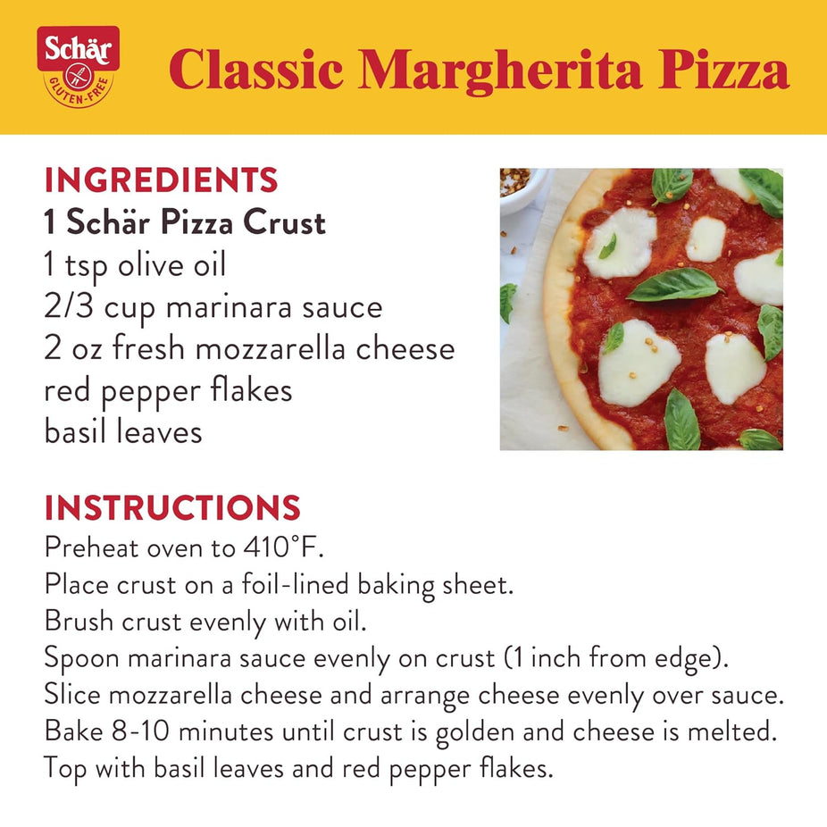 Gluten Free Pizza Crust (2 CT)