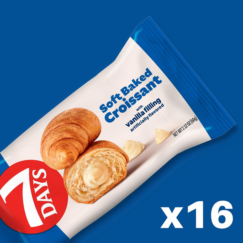 Vanilla Soft Croissant (4 Pack)