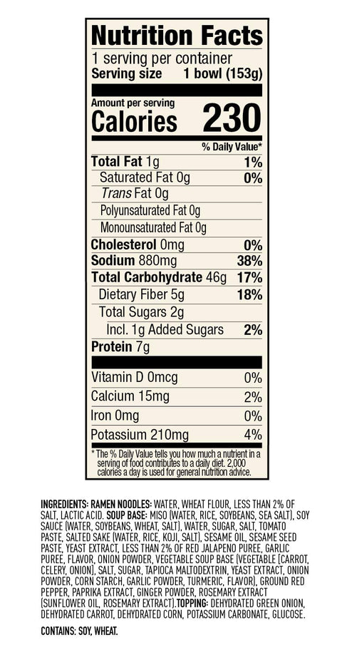 Spicy Miso Ramen Soup Bowl