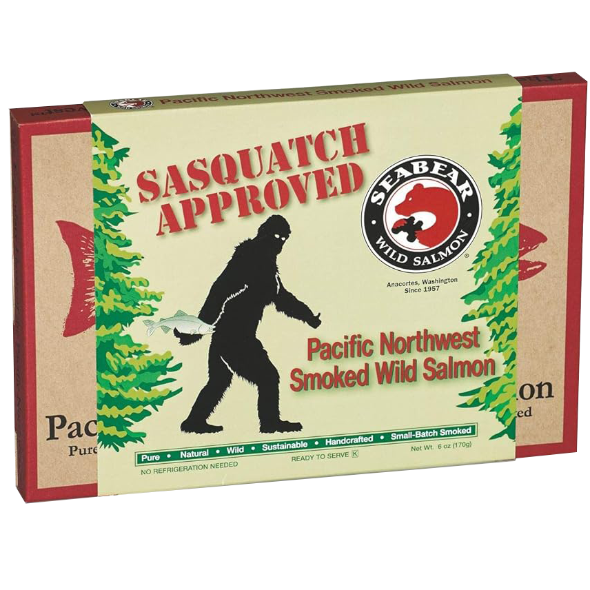 Sasquatch Approved Smoked Pink Salmon