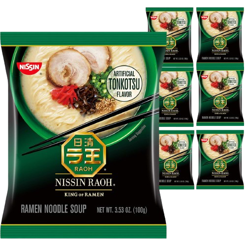 RAOH Ramen Noodle Soup - Tonkotsu (6 Pack)