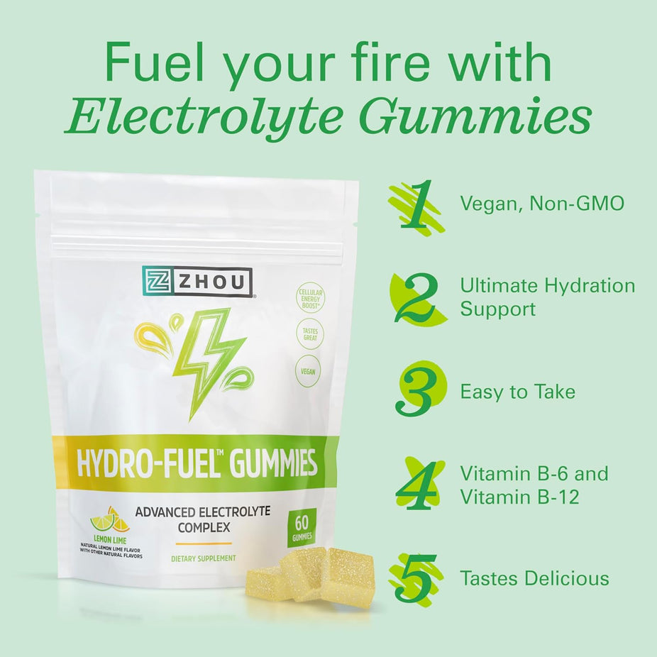 Hydro-Fuel Gummy - Lemon Lime (60 CT)