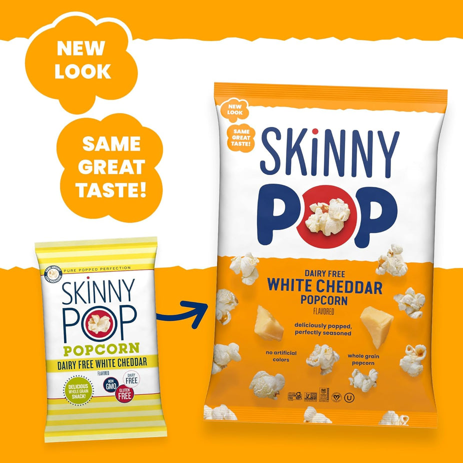Dairy Free White Cheddar Popcorn