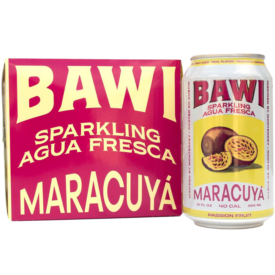 Sparkling Agua Fresca Maracuya - Passionfruit (4 Pack)