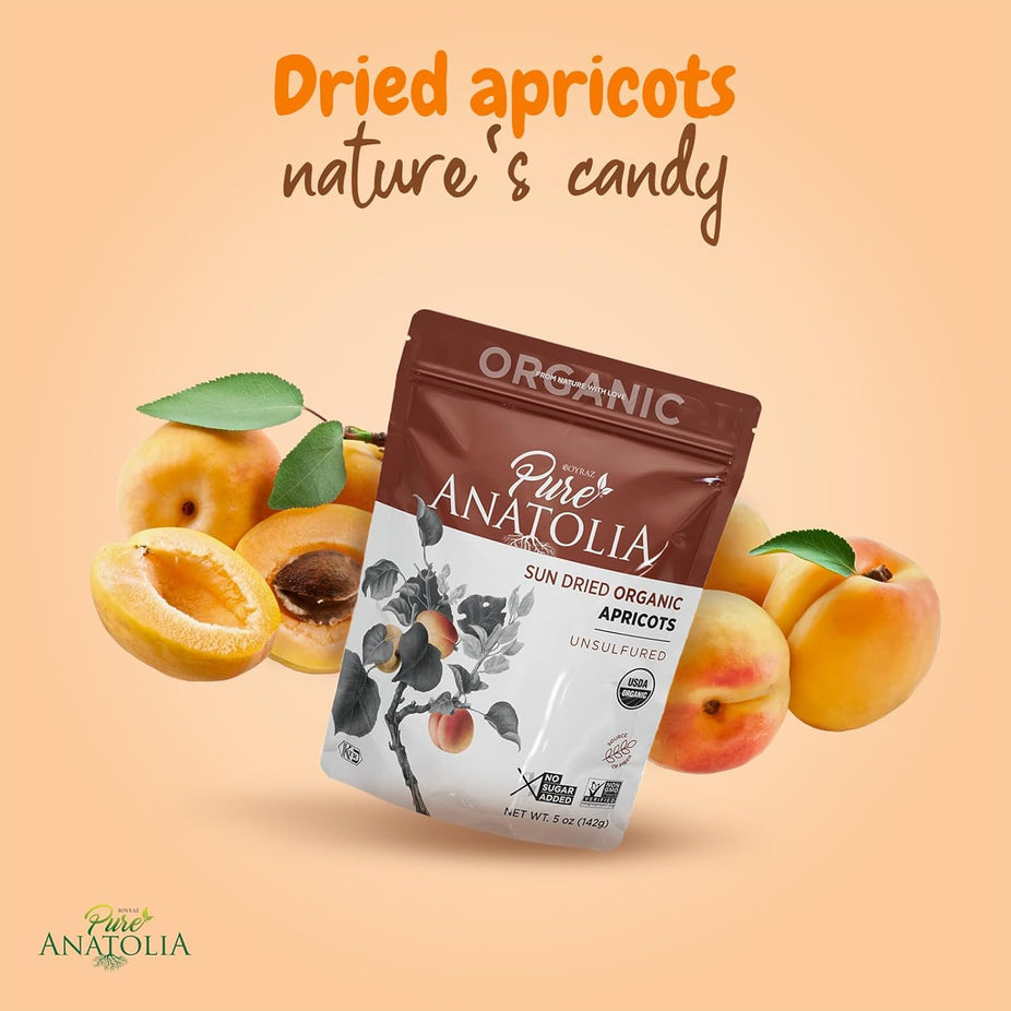 Organic Apricot Sun Dried