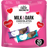 Valentine's Milk & Dark Chocolate Wafers Variety Pack (20 CT)