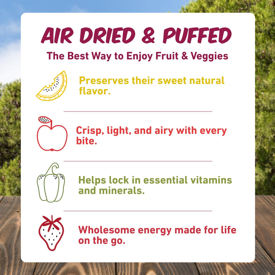 Organic Melon Fruit Puffs