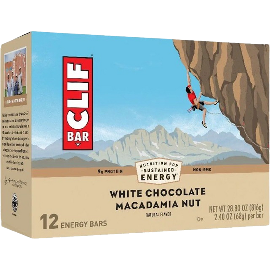White Chocolate Macadamia Nut Energy Bars (12 CT)