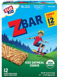 Organic Iced Oatmeal Cookie Snack Bar (12 Pack)