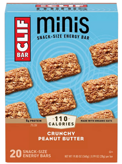 Crunchy Peanut Butter Energy Bar Minis