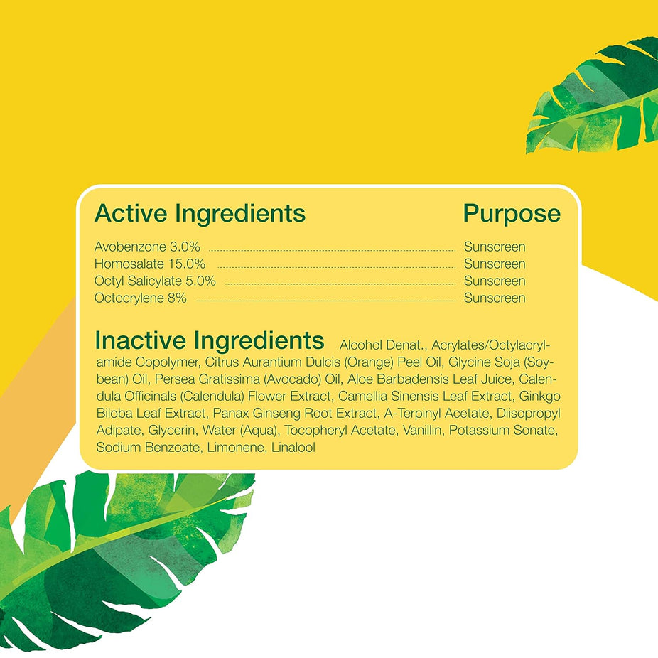 Kids Tropical Fruit Sunscreen Spray SPF 50