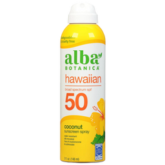 Hawaiian Coconut Sunscreen Spray, Spf 50